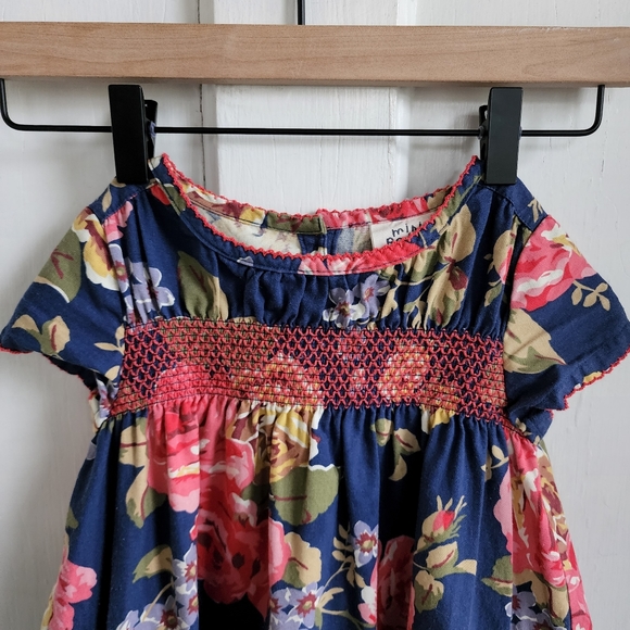 Mini Boden Floral Print Dress, Sz 4-5Y - Picture 3 of 13